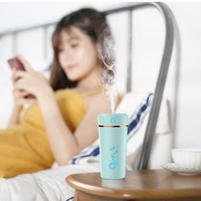 将图片加载到图库查看器,New USB Portable Mini Air Humidifier 200 ML Ultrasonic Essential Oil Diffuser For Home Bedroom Office Car With 7 Color Lights