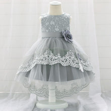Load image into Gallery viewer, New Baby Lace Gown Clothes Embroidered Tail Princess Unique Dress Perfect Gift For Girls