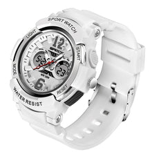 Load image into Gallery viewer, Fashion New Women Sports Waterproof 50m Watch With Digital LED Ladies Shock Display in Military Electronic Army Style
