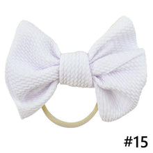 将图片加载到图库查看器,Headband Bow Girl Headbands Nylon Elastic Hair Accessories Photography Props For Baby Girls In Elegant Design