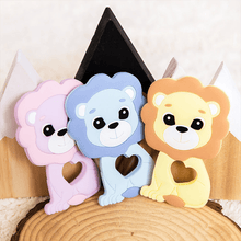 将图片加载到图库查看器,New Sets Baby Silicone Teether Rodent Silicone Animal Fox Teeth Chew Children Goods