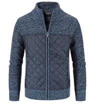 将图片加载到图库查看器,New Autumn Winter Jacket Men Warm Casual Slim Fit Fleece Jacket Elegant Jackets For Men Warm Soft Sweater Solid Jackets Casual Business Men Clothing Lightweight Hooded Jackets