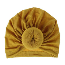 将图片加载到图库查看器,Trend New Mother & Baby Hat Soft Cotton Turban Hat Baby Elastic Toddler Infant Cap For Girls and Women
