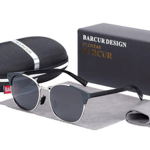 Load image into Gallery viewer, Luxury Elegant Aluminium Magnesium Sunglasses Round Glasses for Men With UV400 Protection