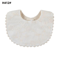 Load image into Gallery viewer, Infant Baby Bib Kid Toddler Dinner Feeding Tassel Double-side Cotton Linen Burp Cloths Saliva Towel For Baby