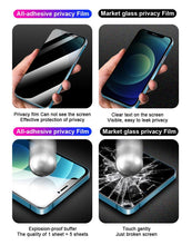 Load image into Gallery viewer, Anti Spy Ceramic Film For Iphone 13 12 11 Pro Max Mini Xr Xs Max Se 2020 8 6s 7 6 Plus Se3 Mobile Phone Screen Protector Anti-scratch, Ultra-clear Screen Protector Film For Iphone