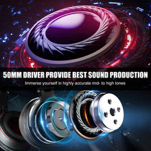 将图片加载到图库查看器,STEVVEX Wired Professional Studio Pro DJ Headphones With Microphone Over Ear HiFi Monitor Music Headset Earphone For Phone PC