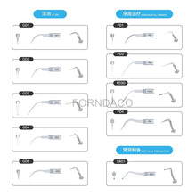 Load image into Gallery viewer, 5pcs Ultrasonic Scaler Scaling Tips fit SATELEC NSK GNATUS DTE HU-FREIDY Handpiece Dental GD1 GD2 GD3 GD4 GD5 GD6 PD1 PD3 PD4