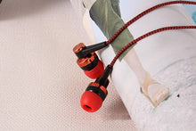Load image into Gallery viewer, STEVVEX In-ear Braided Wiring Cord Universal Music Subwoofer Earphone Wheat Wire Earphone For Smart Phone and Android Mobile Phone