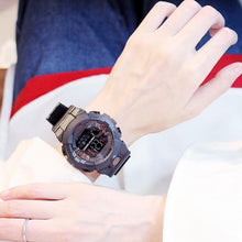 Load image into Gallery viewer, Electroic Shock Digital Watch Unisex Sports Waterproof Watch With LED Colorful Mode Wristwatch For Men and woman