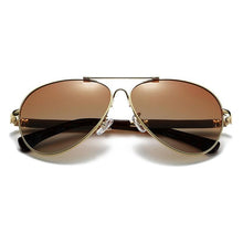 Load image into Gallery viewer, High Quality TR90 Luxury Modern Men Polarized Sunglasses In Aviation Pilot Famous Style with UV400 Protection and Miror Glasses
