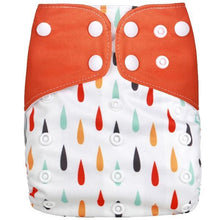 Load image into Gallery viewer, 1Pcs Reusable Cloth Diaper Adjustable Baby Nappies Washable Nappy Durable Baby Diaper