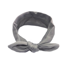 Load image into Gallery viewer, Baby Solid Bowknot Hairband Cute Soft Head Elastic Headband Princess Cute Headband Headwear Hair Accessories For Girls