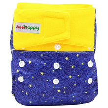 将图片加载到图库查看器,Baby Pocket Cloth Diaper Suede Cloth Inner Washable Reusable Eco-Friendly Nappies Cover Wrap In Modern Elegant Deisgn For Baby