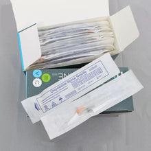 Load image into Gallery viewer, Disposable Fine Micro Cannula For Filler Injection 18G 21G 22G 23G 25G 27G 30G Plain Ends Notched Endo Blunt-tip Needles ,10sets