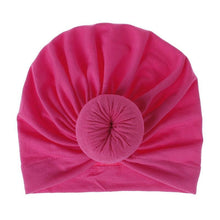 将图片加载到图库查看器,Trend New Mother & Baby Hat Soft Cotton Turban Hat Baby Elastic Toddler Infant Cap For Girls and Women