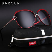 将图片加载到图库查看器,Luxury Polarized Ladies Woman Gradient Round Oversized Modern Sunglasses Brand oculos lunette de soleil femme