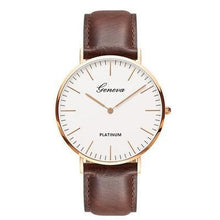 将图片加载到图库查看器,Luxury Elegant Unisex Strap Style Quartz Women and Men Watch Top Brand Watches Fashion Casual Fashion Wrist Watch 2020 Fashion Watches