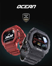 Load image into Gallery viewer, Ocean Army Smart Watch For Menand Woman For Fitness and Sport With Tracker Blood Pressure Message Push Heart Rate Monitor and Clock Smartwatc For Android