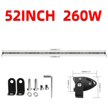 Load image into Gallery viewer, CO LIGHT 10D 10 20 30 inch 52W 104W 156W LED Work Light Bar Combo 4x4 Offroad LED Light Bar for Tractor Boat 4WD 4x4 Trucks ATV