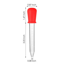 将图片加载到图库查看器,6pcs 5 ml Droppers Plastic Silicone Baby Pipettes Devices Infant Droppers Feeders Pipette Dropper For School Lab Supplies