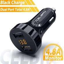 Load image into Gallery viewer, Mini Car Quick Charge 3.0 USB Charger Phone Charger Portable Auto Charge Fast Charging