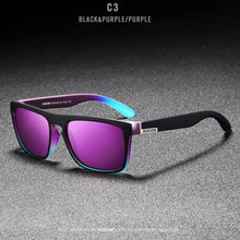 将图片加载到图库查看器,New Popular Mirror Polarized Sunglasses In Trend For Men An Woman With Ultralight Glasses Frame Square Sport Sunglasses With UV400 Protection