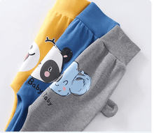 将图片加载到图库查看器,Kids Clothes Baby Boys Girls PP Pants Newborn Toddler Baby Pants For Children In Casual Clothing Style With Bear Design and Bears Ears Like Details