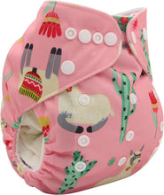 将图片加载到图库查看器,Modrn Printed Baby Pocket Cloth Diaper Nappy Reusable Adjustable Washable Nappies For Baby Boys and Baby Girls In Elegant Style