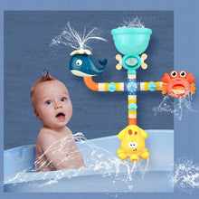 Load image into Gallery viewer, Educational Baby Bath Toys Pipeline Water Spray Shower Game Fun Bath Baby Toys For Children Excellent Gift