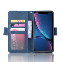 将图片加载到图库查看器,Wallet Cases For iPhone XR Case Magnetic Closure Flip Cover For iPhone X XS Max Leather Card Photo Holder Phone Bags PU Leather Flip Case Cover Stand Pocket for iPhone