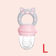 将图片加载到图库查看器,Silicone Baby Pacifier Feeder Cartoon Animal Infant Nipple Holder Newborn Fruit pacifier Tetine Silicona Nipple Bit