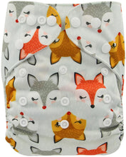 将图片加载到图库查看器,Modrn Printed Baby Pocket Cloth Diaper Nappy Reusable Adjustable Washable Nappies For Baby Boys and Baby Girls In Elegant Style