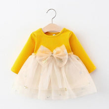 Load image into Gallery viewer, Newborn Baby Girl Cartoon Dress With Bag Infant Clothing Toddler Dress In elegant Design Made for Kids