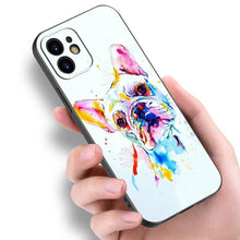 Load image into Gallery viewer, Cute Frenchie Puppy Phone Case For Iphone 14 13 12 Mini 11 Pro Max 7 8 Xr X Xs 7 8 Plus Se 2020 2022 Cover Cute Slim Phone Transparent Soft Elastic Silicone Cover