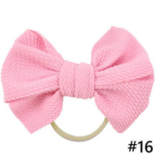 将图片加载到图库查看器,Headband Bow Girl Headbands Nylon Elastic Hair Accessories Photography Props For Baby Girls In Elegant Design