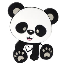 Load image into Gallery viewer, Baby Silicone Teethers BPA Free Teething Toy Animal Dog Koala Owl Elephant Baby Ring Teether Silicone Beads For Kids and Baby