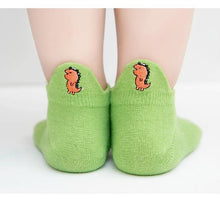 将图片加载到图库查看器,5Pairs Cartoon Embroider Multicolor Summer Spring Newborn Boy Kids Baby Girls Breathable Socks For Kids