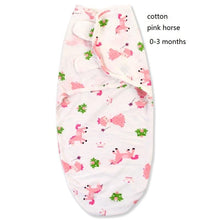 Load image into Gallery viewer, 100% Cotton Baby Swaddle Wrap Blanket Newborn Infants Baby Envelop Sleep Bag Sleepsacks For Girls