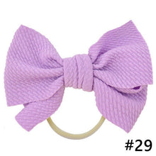 将图片加载到图库查看器,Headband Bow Girl Headbands Nylon Elastic Hair Accessories Photography Props For Baby Girls In Elegant Design
