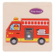 将图片加载到图库查看器,Baby Toys Wooden 3D Puzzle Cartoon Animal Intelligence Kids Educational Brain Teaser Children Tangram Shapes Learning