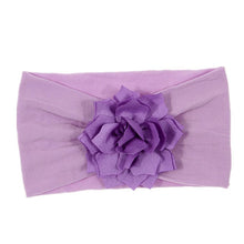 Load image into Gallery viewer, Cute 1PCS Baby Girls Lotus Flower Nylon Headband Knot Elastic Newborn Toddler Headwraps Kids Hair Accessories Gifts