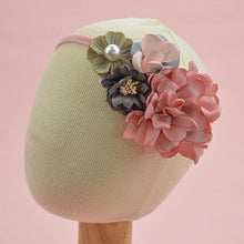 Load image into Gallery viewer, Luxury Modern Handmade Headwear Cute Baby Girls Headbands Accessories Flower Band for Newborns Toddler Infants Fashion Bow for Girls