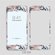 将图片加载到图库查看器,3D Curved Edge Tempered Glass for iPhone 6 6s 7 8 Plus Fashion Flowers Pattern Screen Protector Protective Film Tempered Glass Screen Protector Designed for iPhone