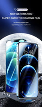 Load image into Gallery viewer, 4K HD Full Cover Protective Glass on For iphone 11 12 13 14 PRO MAX Screen Protector Tempered Glass On iphone 14 Plus X XR Glass Tempered Glass Film with HD Clarity Touch Accurate Impact Absorb Screen Protector