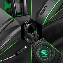 Load image into Gallery viewer, Modern LED STEVVEX Gaming Headphones USB 3.5mm USB Wired Game Headset Professional Earphones with Mic Voice Control for Laptop Computer and Gaming (3.5mm Plug)
