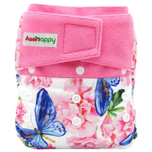 将图片加载到图库查看器,Baby Pocket Cloth Diaper Suede Cloth Inner Washable Reusable Eco-Friendly Nappies Cover Wrap In Modern Elegant Deisgn For Baby