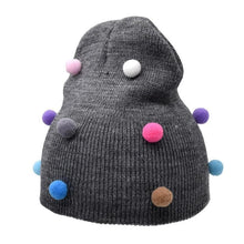 将图片加载到图库查看器,Baby Winter Autumn Warm Knit Hat For Girls Boys Solid Color For Baby and Kids