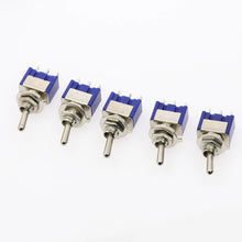Load image into Gallery viewer, ON OFF ON Switches Miniature Toggle Switch Single Pole Double Throw Mini Waterproof Cap Smart Micro Electronic Gadgets Contacts