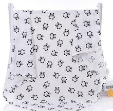 Load image into Gallery viewer, Muslin 100% Cotton Baby Swaddles Soft Newborn Blankets Bath Gauze Infant Wrap Sleep sack Stroller .